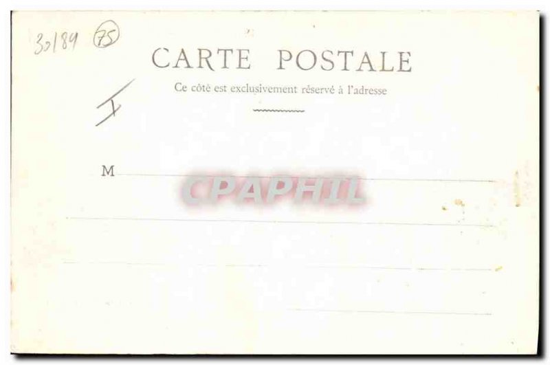 Old Postcard Chateau d & # 1900 Paris Universal Exposition 39eau