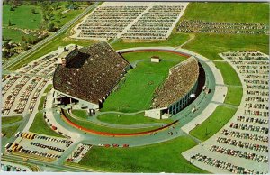 Postcard STADIUM SCENE Bloomington Indiana IN AL5314