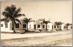 FT. LAUDERDALE FL CORAL COTTAGES VINTAGE REAL PHOTO POSTCARD RPPC