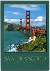 Postcard - Golden Gate Bridge - San Francisco, California