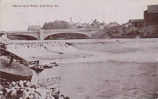 Indiana South Bend The Jefferson Street Bridge