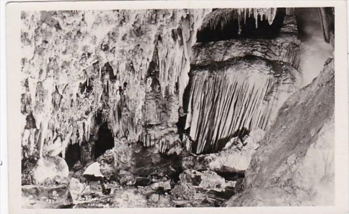 New Mexico Carlsbad Caverns National Park Entrance King's Palace Real Photo