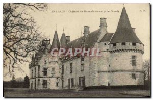 Old Postcard Antrain Chateau Bonnefontaine