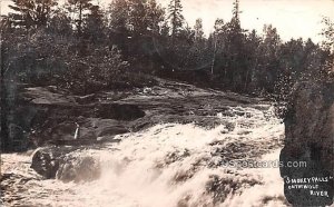 Smokey Falls in Wolf River, Wisconsin