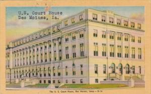 Iowa Des Moines United States Court House 1948 Dexter Press