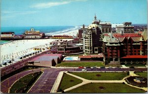 Vtg 1960s Marlborough-Blenheim Hotel Atlantic City New Jersey NJ Postcard