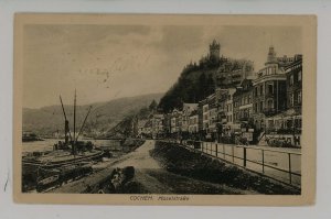Germany - Cochem. Mosel Street   (crease, writing on front)