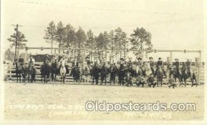 Charlie Barns Rodeo Western Cowboy, Cowgirl Unused 