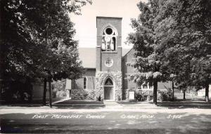 Clare Michigan First Methodist Church Real Photo Antique Postcard J66060