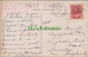 Genealogy Postcard - Russell, Knigton Park Road, Leicester, England GL450