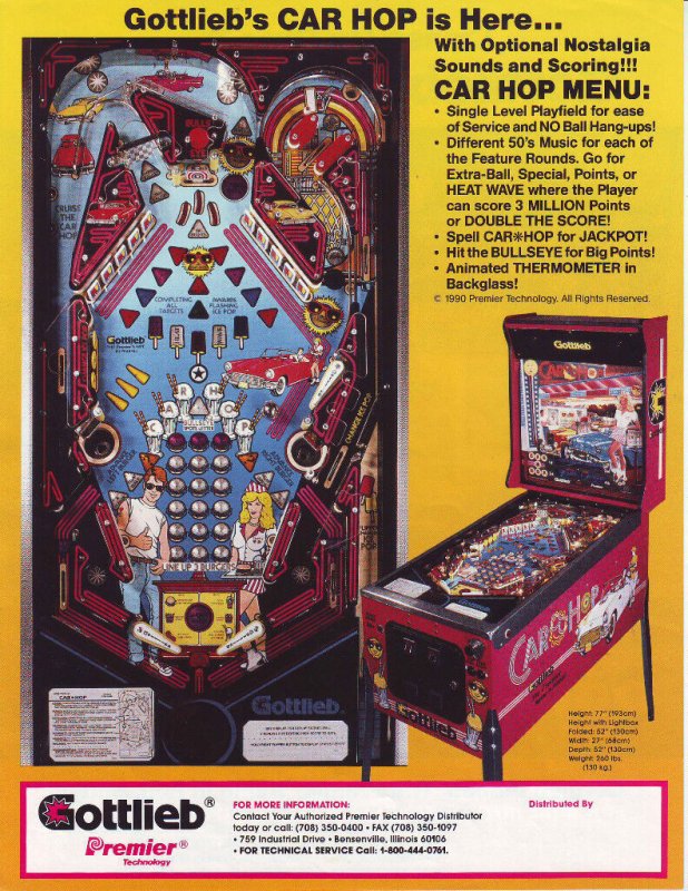 Freddy A Nightmare On Elm Street Pinball FLYER Halloween 