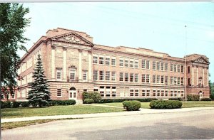 Chrome SCHOOL SCENE Wellsville - Near Olean & Hornell New York NY AH9216