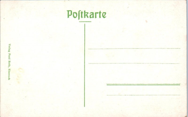 1910s Wartburg Der Hof Eisenach Germany Postcard