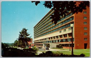 Columbus Ohio 1950s Postcard Ohio State University Hospital Entrance