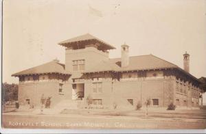 LP51  Santa Monica, California, CA, Postcard, Roosevelt 