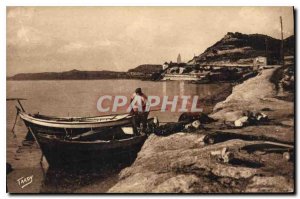 Old Postcard Sites Provence Littoral Marseille Berre Banks of the Deep Pond R...