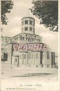 Old Postcard Issoire-Le Church
