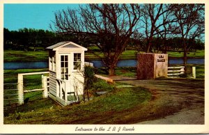 Texas Stonewall Entrance To L B J Ranch 1964