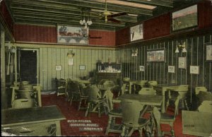 Auburn NY New York Osbourne House Dutch Kitchen c1900-20s Vintage Postcard