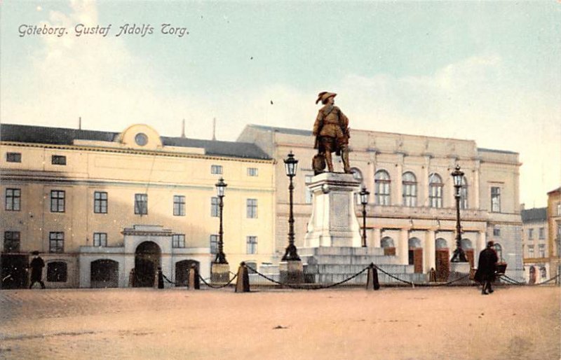 Goteborg Gustaf Adolfs Torg Unused 