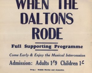 When The Daltons Rode Kay Francis 1930s Western Film Poster