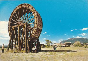 Canada Perry Creek Water Wheel Fort Steele British Columbia