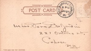 Vintage Postcard 1911 St. Peter's Catholic Church Great Barrington Massachusetts