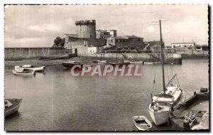 Old Postcard Saint Jean De Luz Bass Pyr The Fort Socoa and the Port