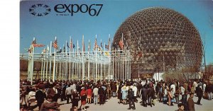 US4977 Canada Expo67 Montreal The Pavilion of the United States