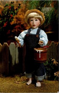 Lawtons Doll, Childhood Classics Tom Sawyer Advertising c1993 Postcard Q42