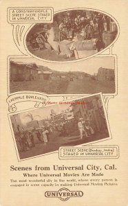 Advertising Postcard, Universal City Moving Pictures, Constantinople Street