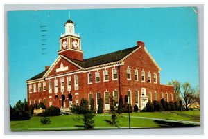 Vintage 1962 Postcard University of Wichita Library Building Wichita Kansas
