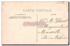 Postcard Old Pig Pig Kids Fish