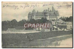 Old Postcard Environs de Villers Cotterets Chateau de Pierrefonds