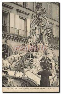 Old Postcard Lent 1906 Mi Char De La Reine Des Reines Carnival