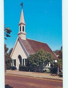 Pre-1980 CHURCH SCENE Mystic Connecticut CT hs7717