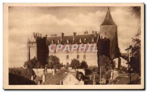 Old Postcard The castle Chateaudun Vu Du Griffon