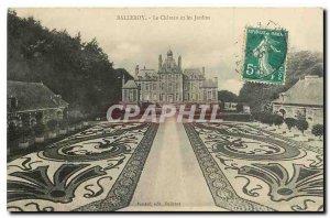 Old Postcard Balleroy Le Chateau and Gardens