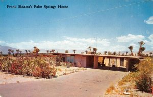 Frank Sinatra's Palm Springs Home, CA Tamarisk Country Club c1950s Postcard