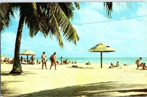 Chrome BEACH SCENE Key West Florida FL AH9144