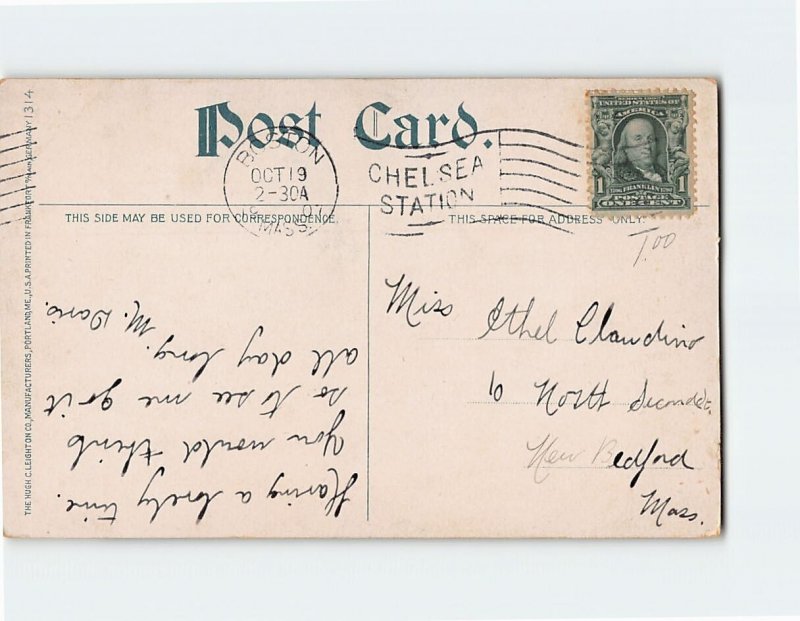 Postcard Post Office, Boston, Massachusetts