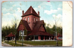 Biltmore North Carolina~All Souls Church~Pavilion~1910 Postcard