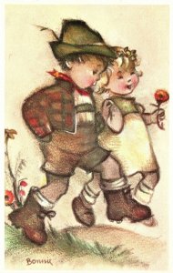 Vintage Postcard 1910's Valentine's Special Card Letter Gift Lover Greetings