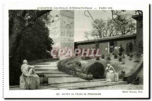 Carte Postale Ancienne - Exposition Coloniale Internationale - Paris 1931 Ent...