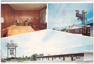 3-Views, Restaurant- Motel L'Oiseau Bleu, Co. Laviolette, Quebec, Canada, PU-...