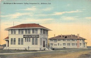 Willows California c1910 Postcard Buildings Of The Sacramento Valley Irrigation