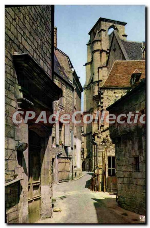 Postcard Modern Sarlat Dordogne Old church Sainte Marie