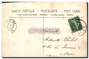 Old Postcard Chateau de Chantilly