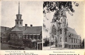 c.'08, Presbyterian  Church, Quincy Hist. Series No.3  Quincy, IL, Old Post Card