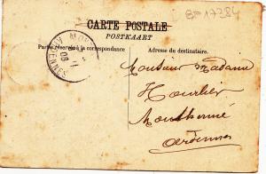 BF17382 vue sur dinant  belgium front/back image